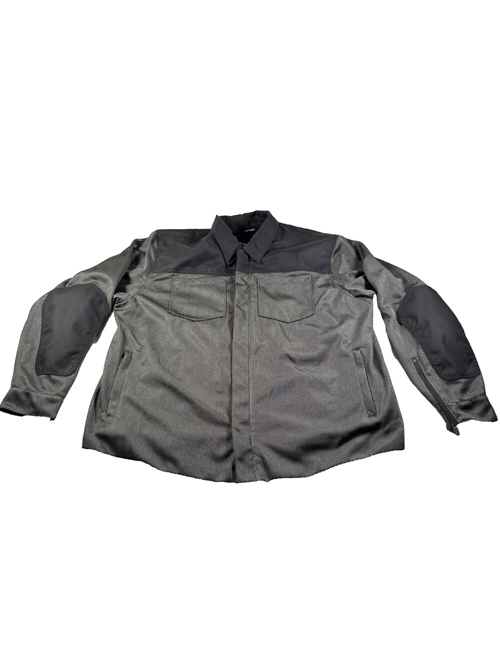 Icon Upstate Jacket Mens Mesh Motorcycle Protective Gear 3X Olive/Bk New No Tags